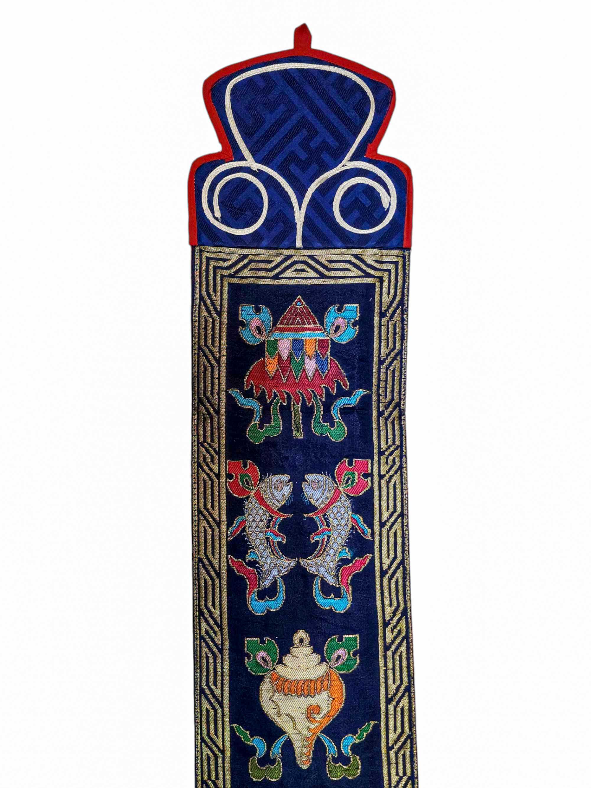 Tibetan Cochin Brocade Wall Hanging <span Style=