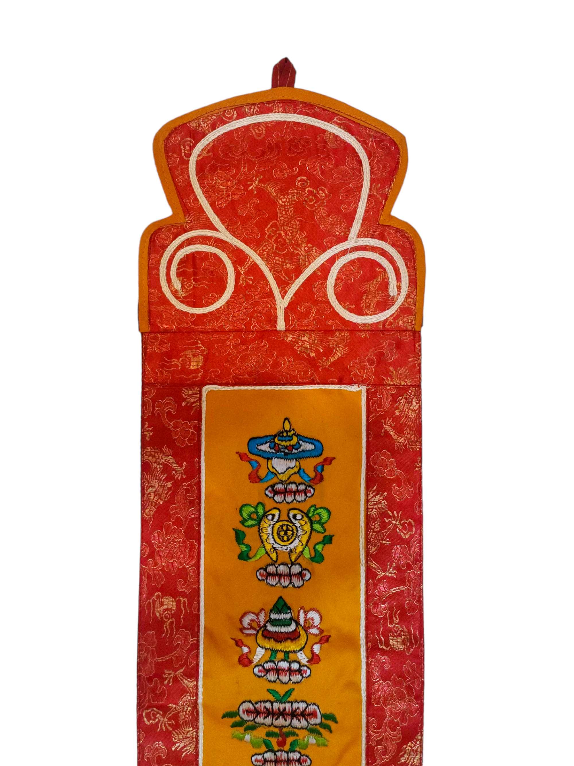 Tibetan Cochin Brocade Wall Hanging <span Style=