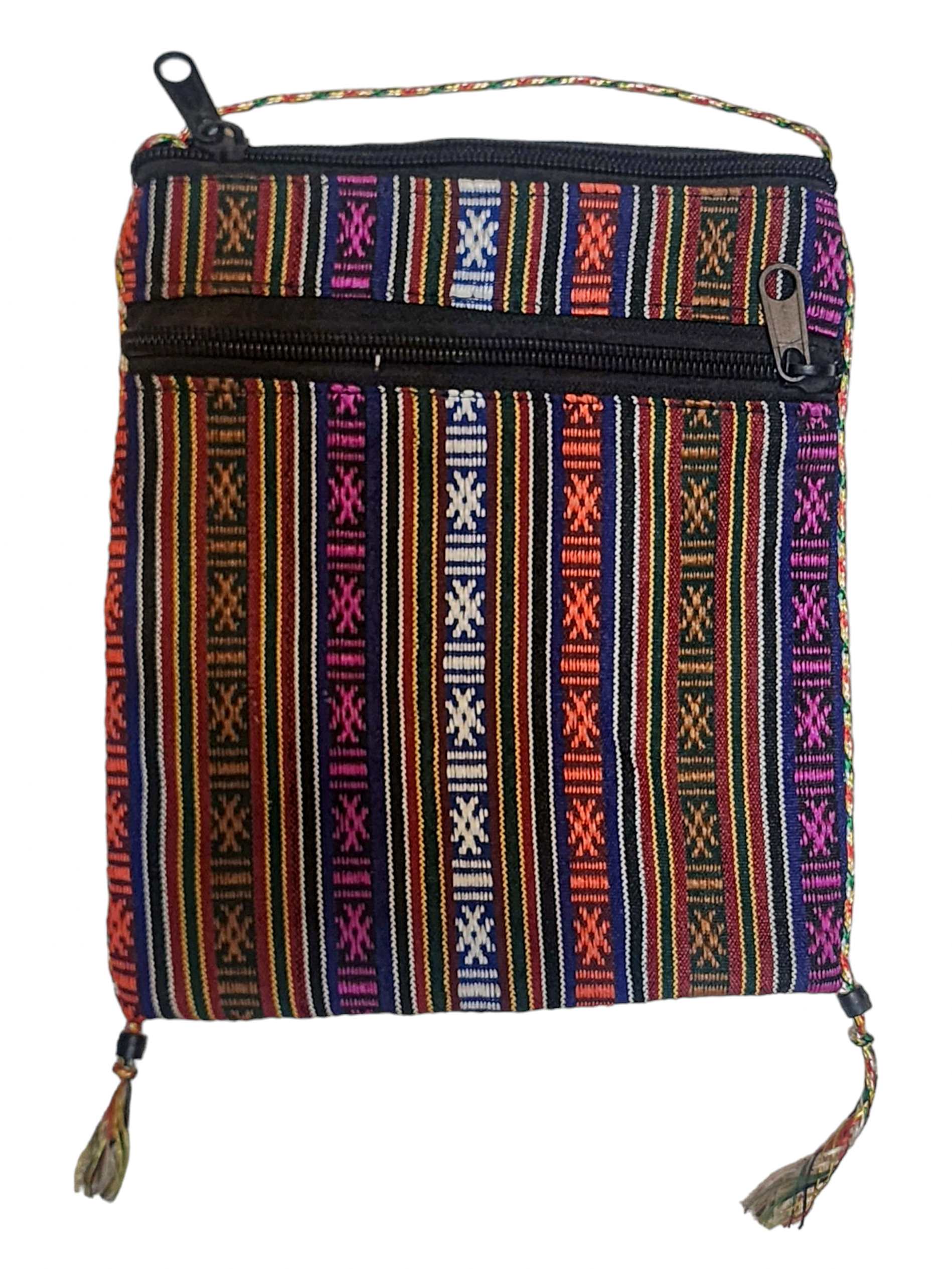 White Tara Embroidered Small Cotton Bag