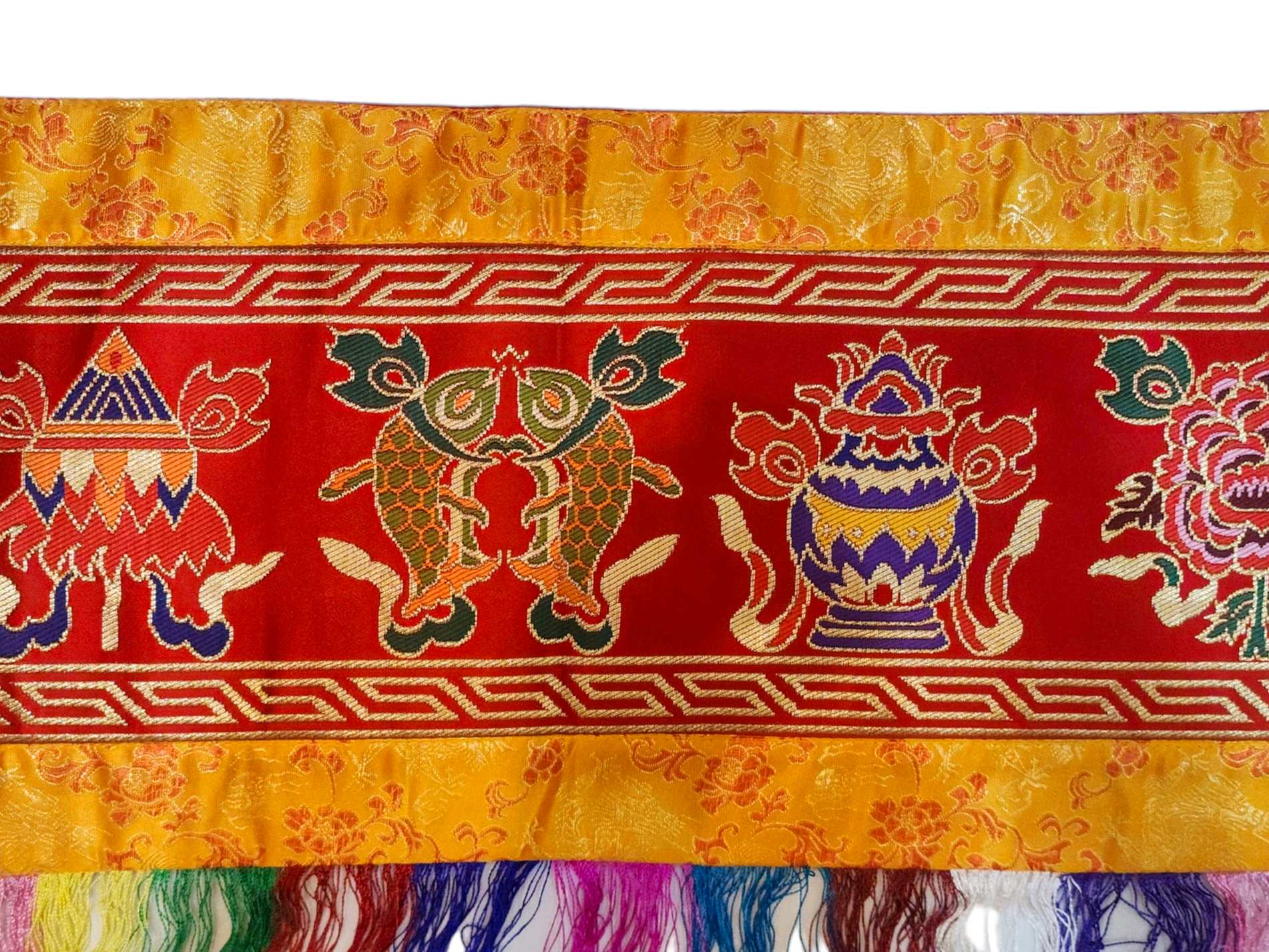 Tibetan Cochin Brocade Wall Hanging <span Style=