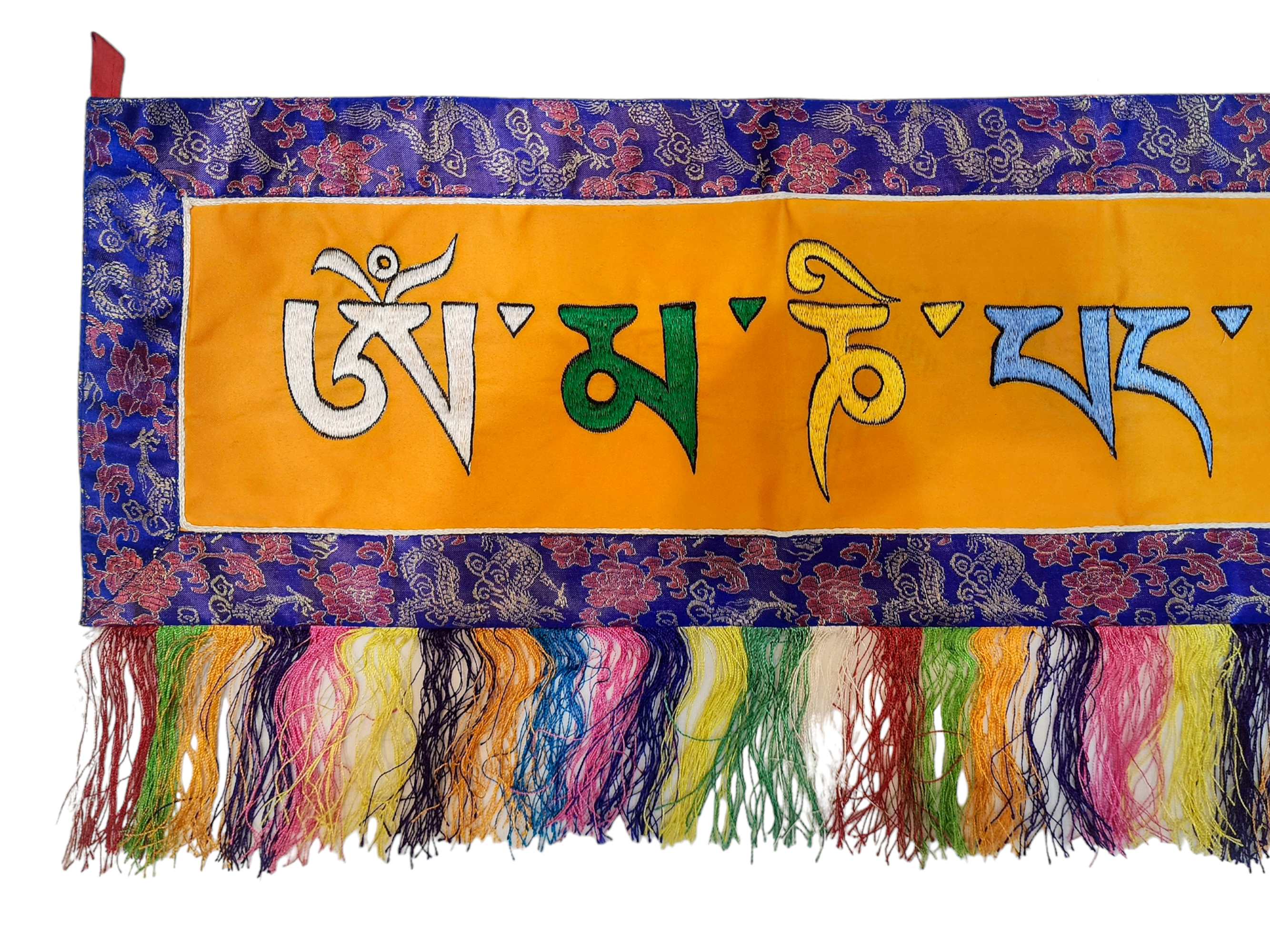 Tibetan Cochin Brocade Wall Hanging <span Style=