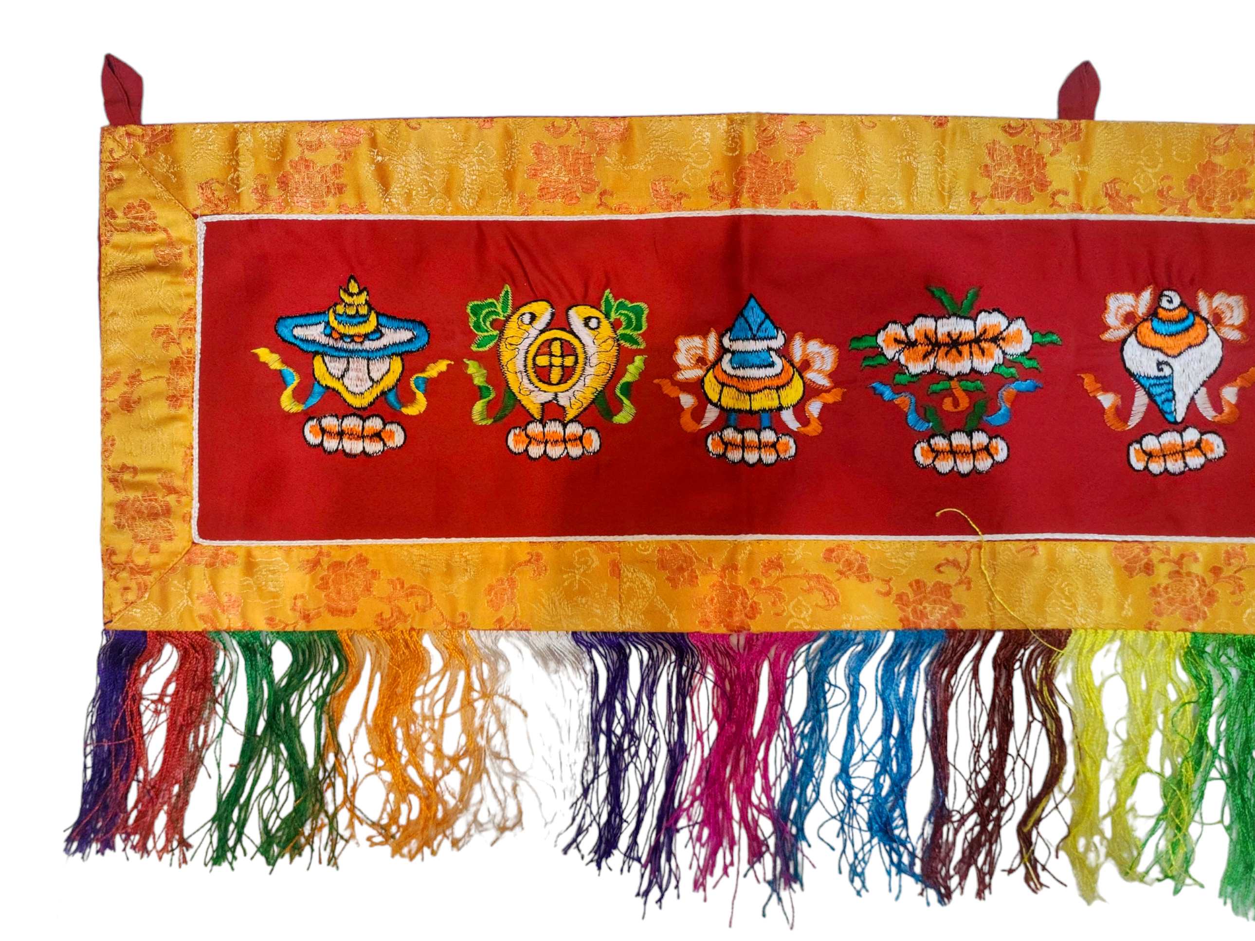 Tibetan Cochin Brocade Wall Hanging <span Style=