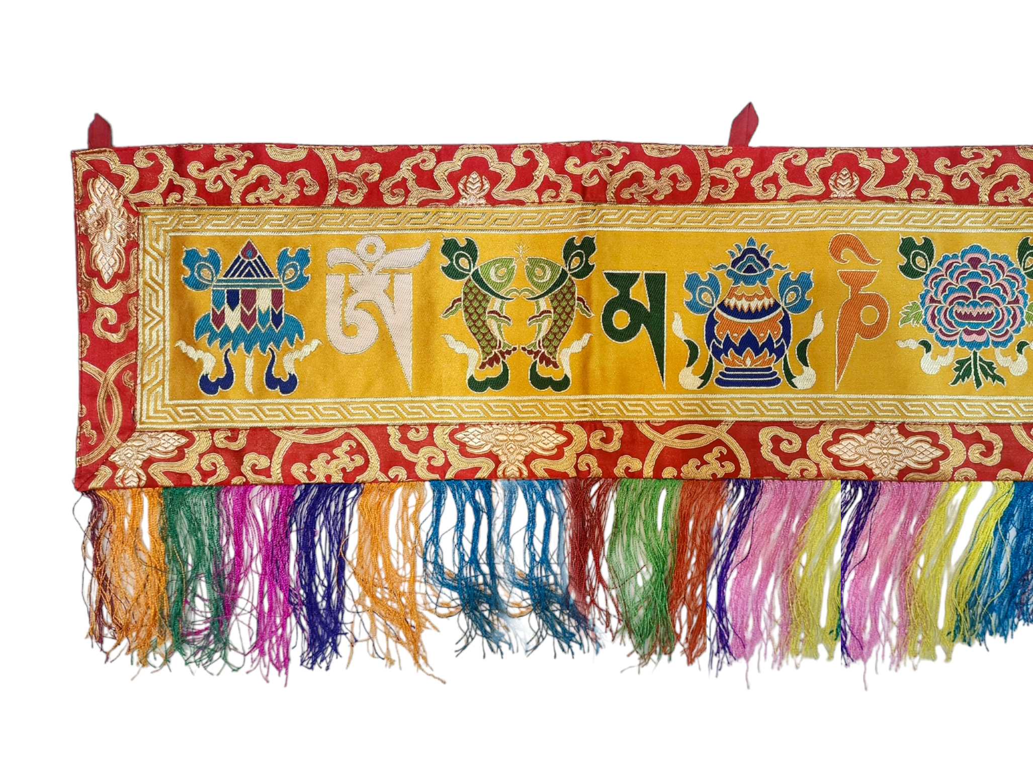 Tibetan Cochin Brocade Wall Hanging <span Style=