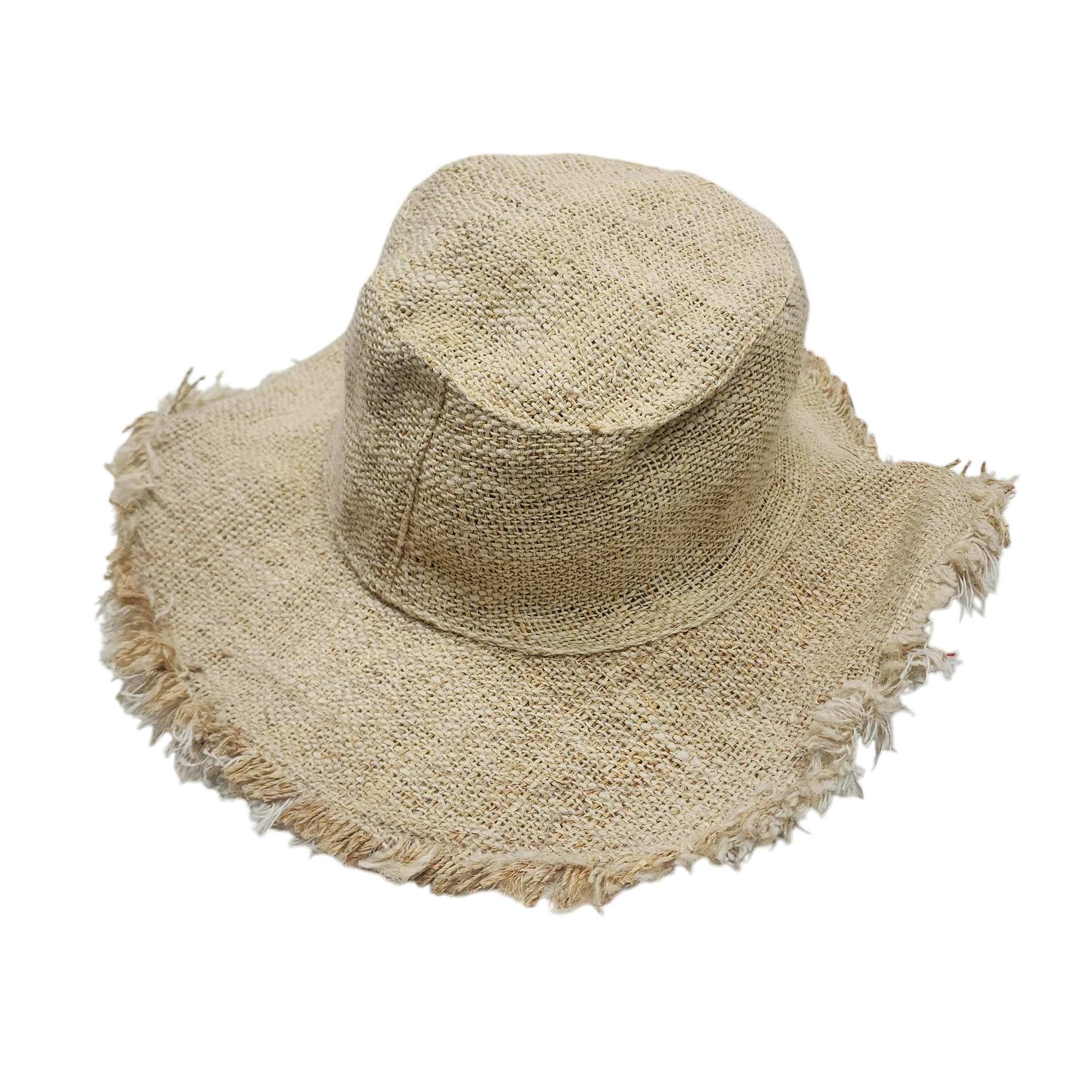 Natural Hamp Sun Hat – Organic, Breathable Summer Accessory, Natural Color