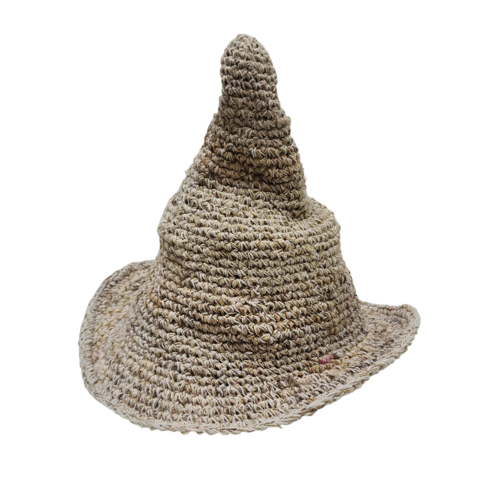 Natural Hamp Widzard Hat – Organic, Breathable Summer Accessory, Earth Colors