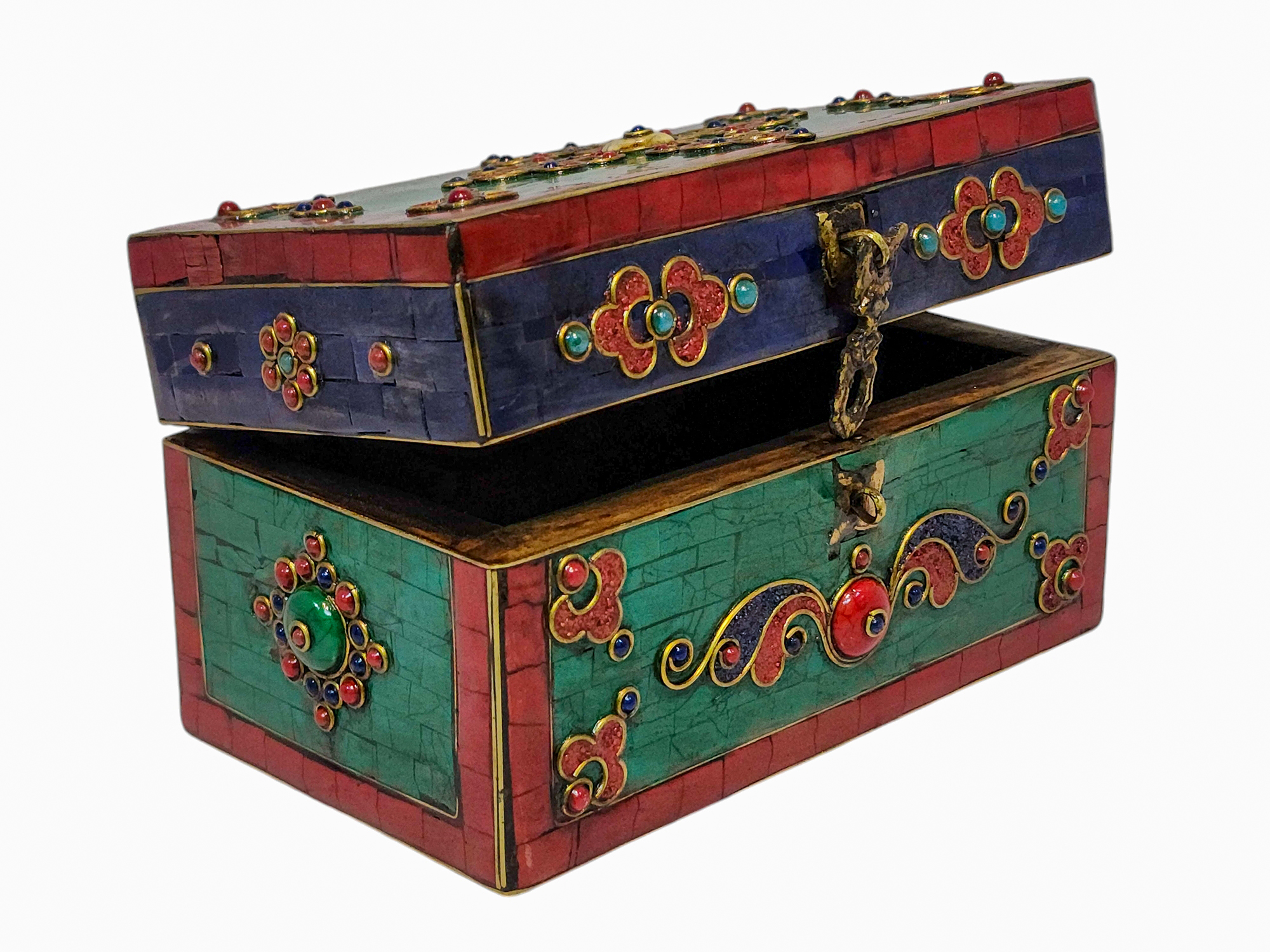 Tibetan Ritual Wooden <span Style=