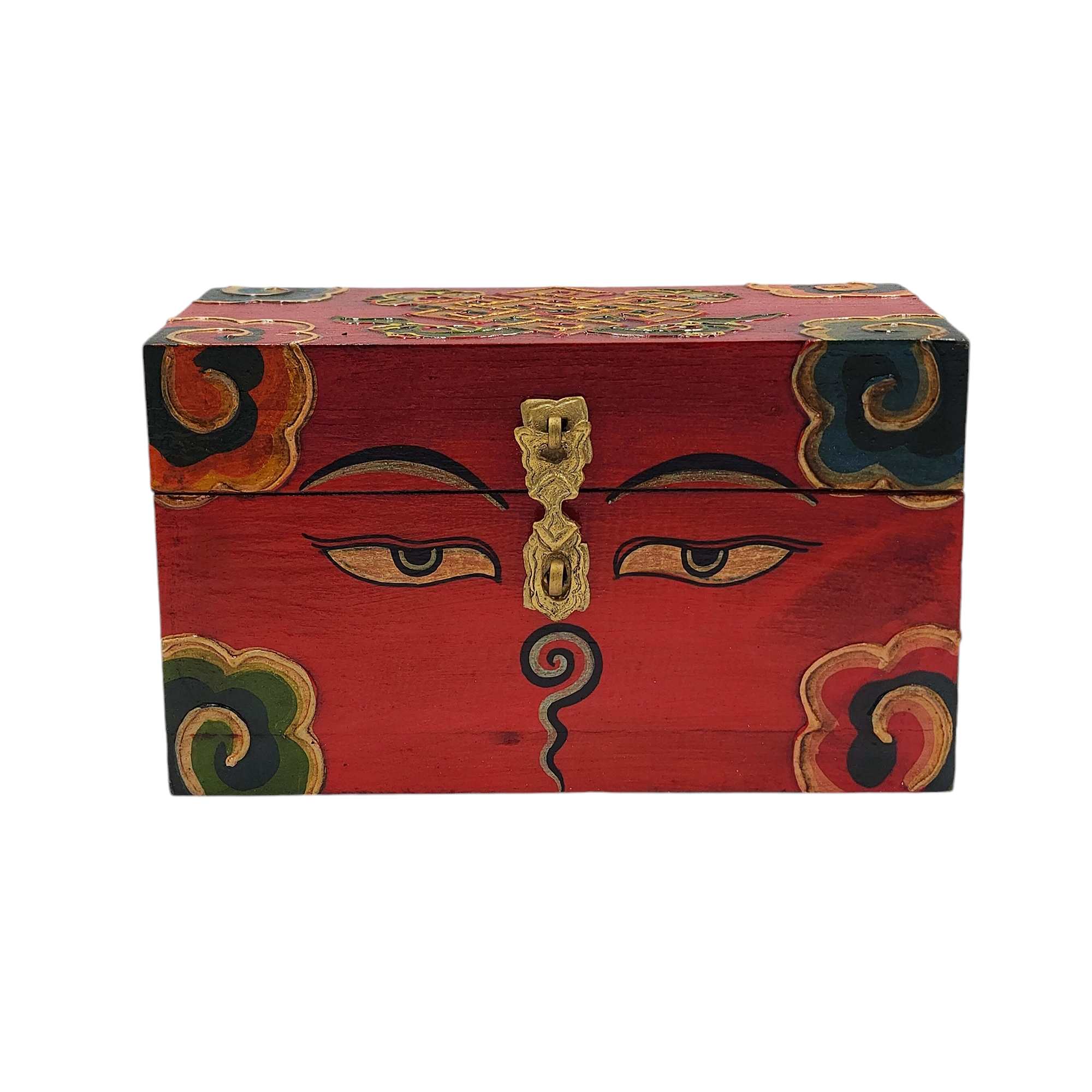 Tibetan Ritual Wooden <span Style=