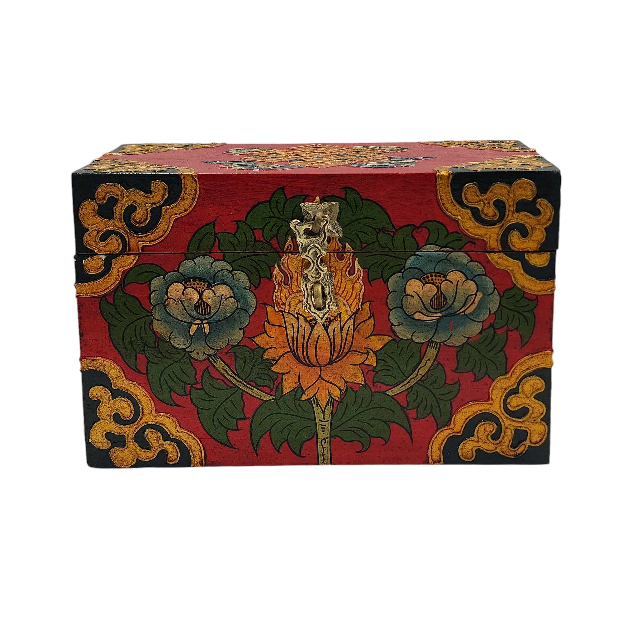 Tibetan Ritual Wooden <span Style=