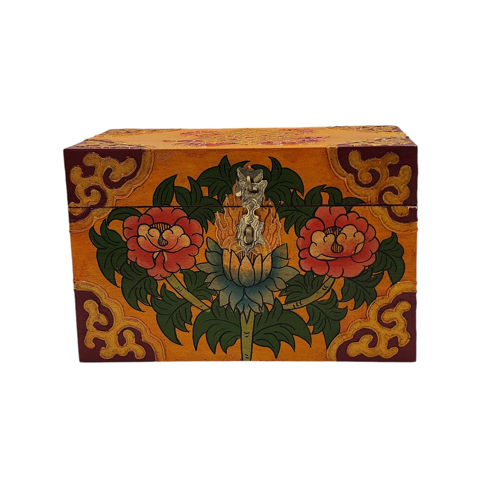 Tibetan Ritual Wooden <span Style=