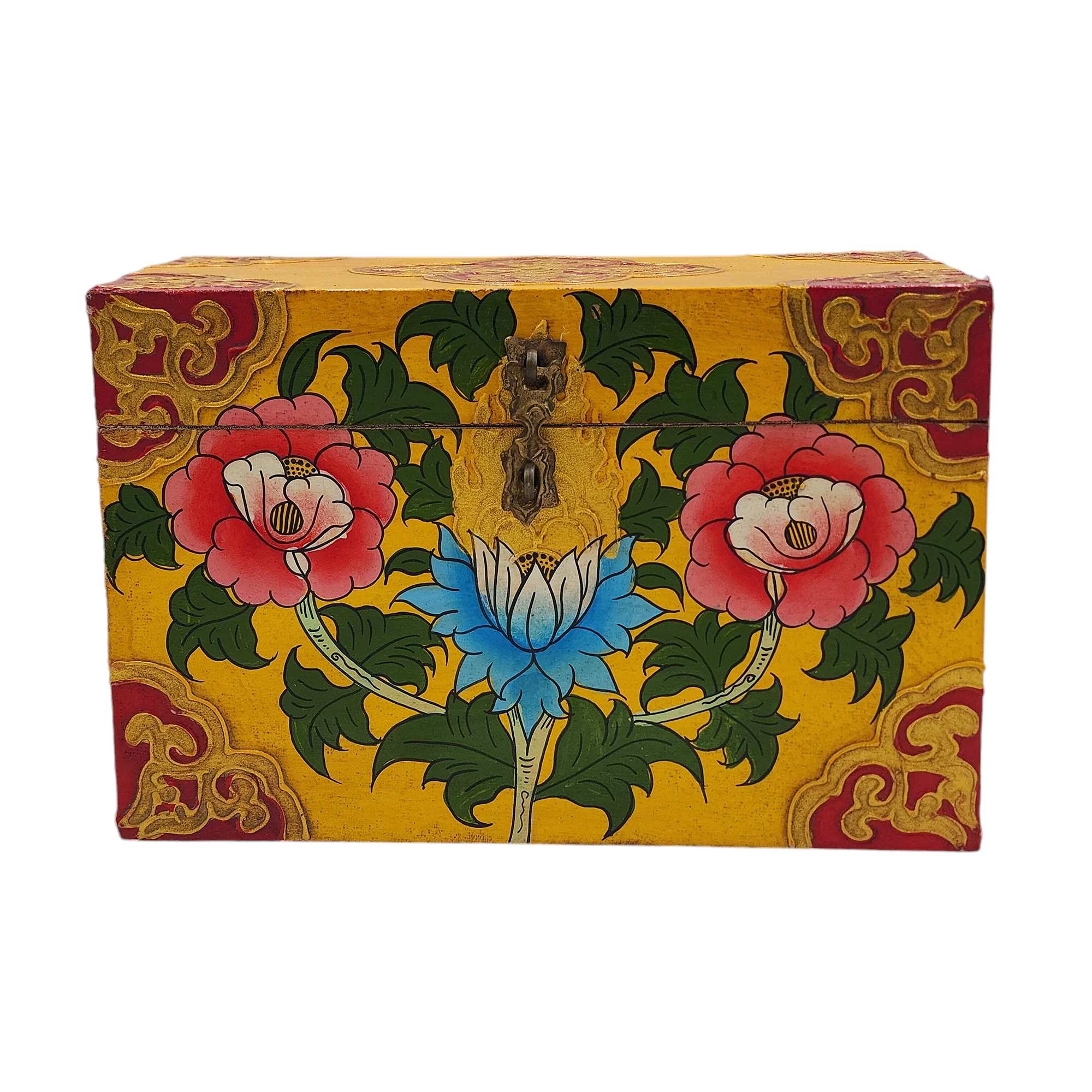 Tibetan Ritual Wooden <span Style=