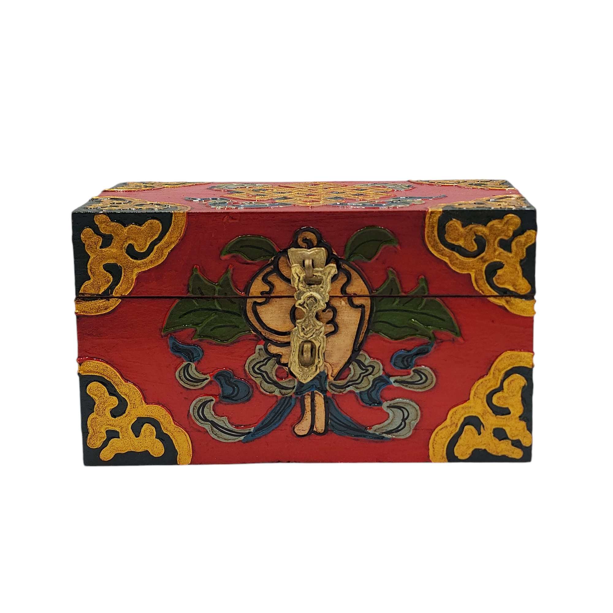 Tibetan Ritual Wooden <span Style=