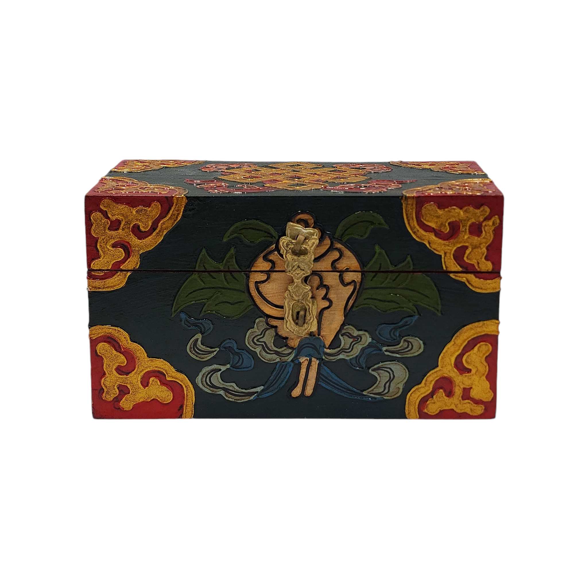 Tibetan Ritual Wooden <span Style=