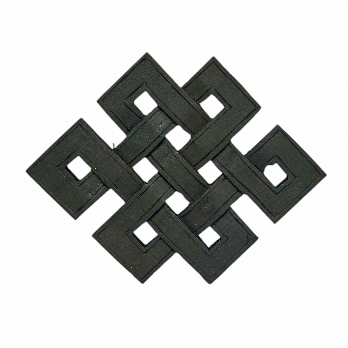 Wooden Endless Knot -painted <span Style=