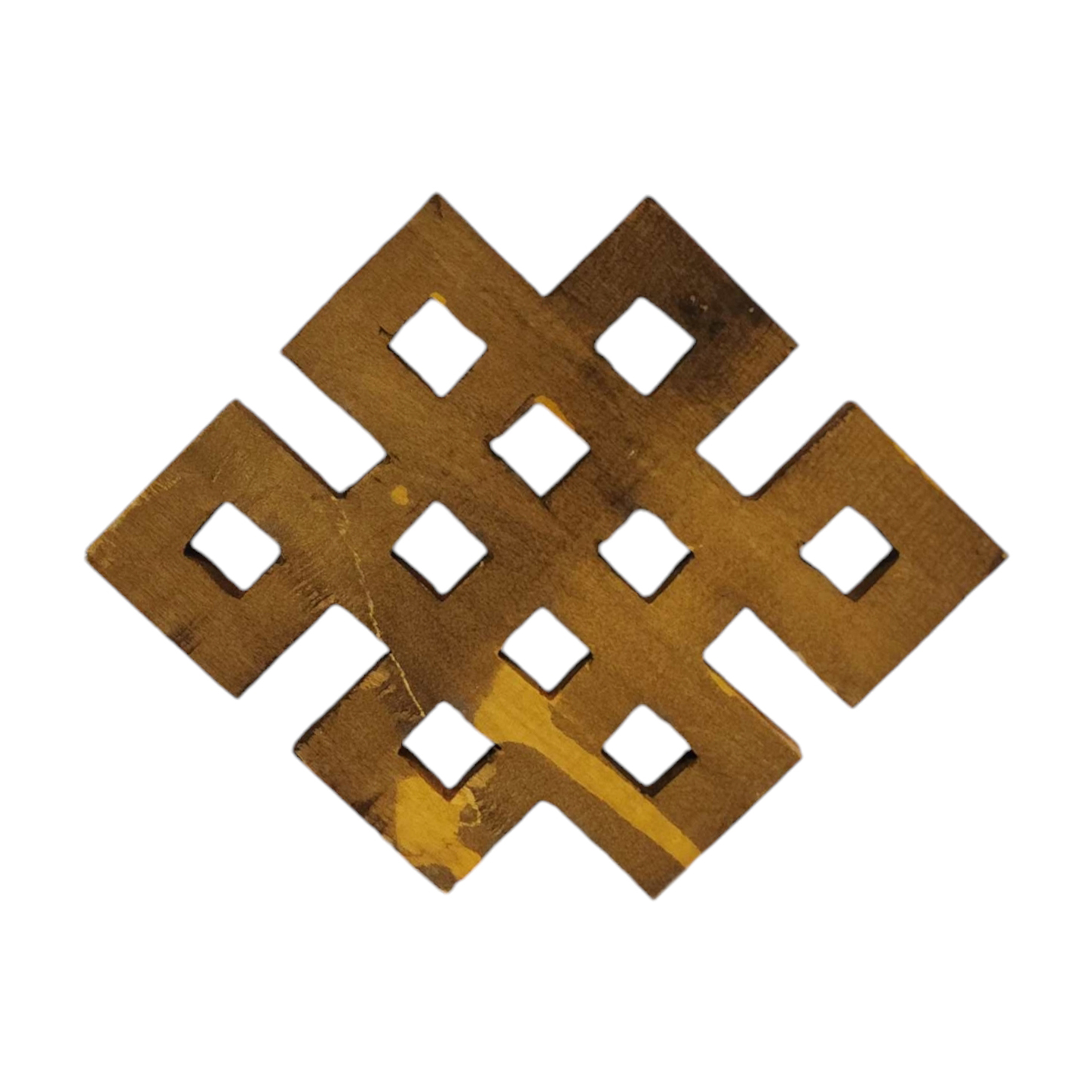 Wooden Endless Knot -painted <span Style=