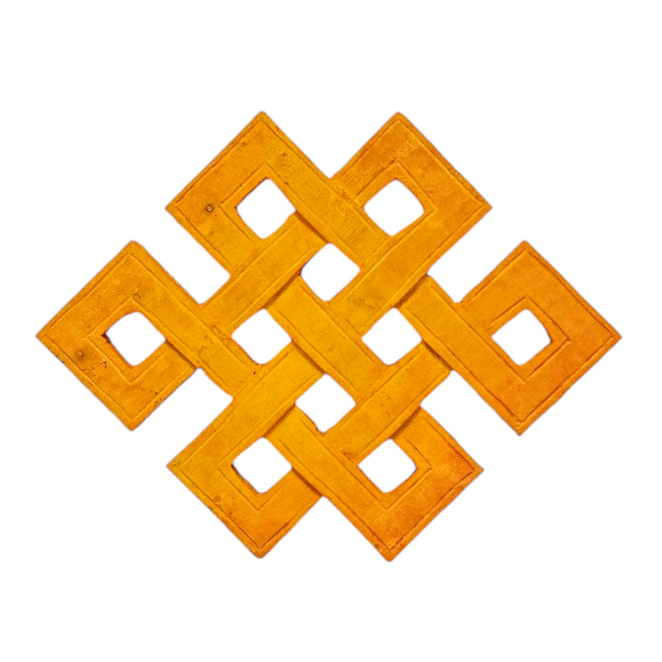 Wooden Endless Knot -painted <span Style=