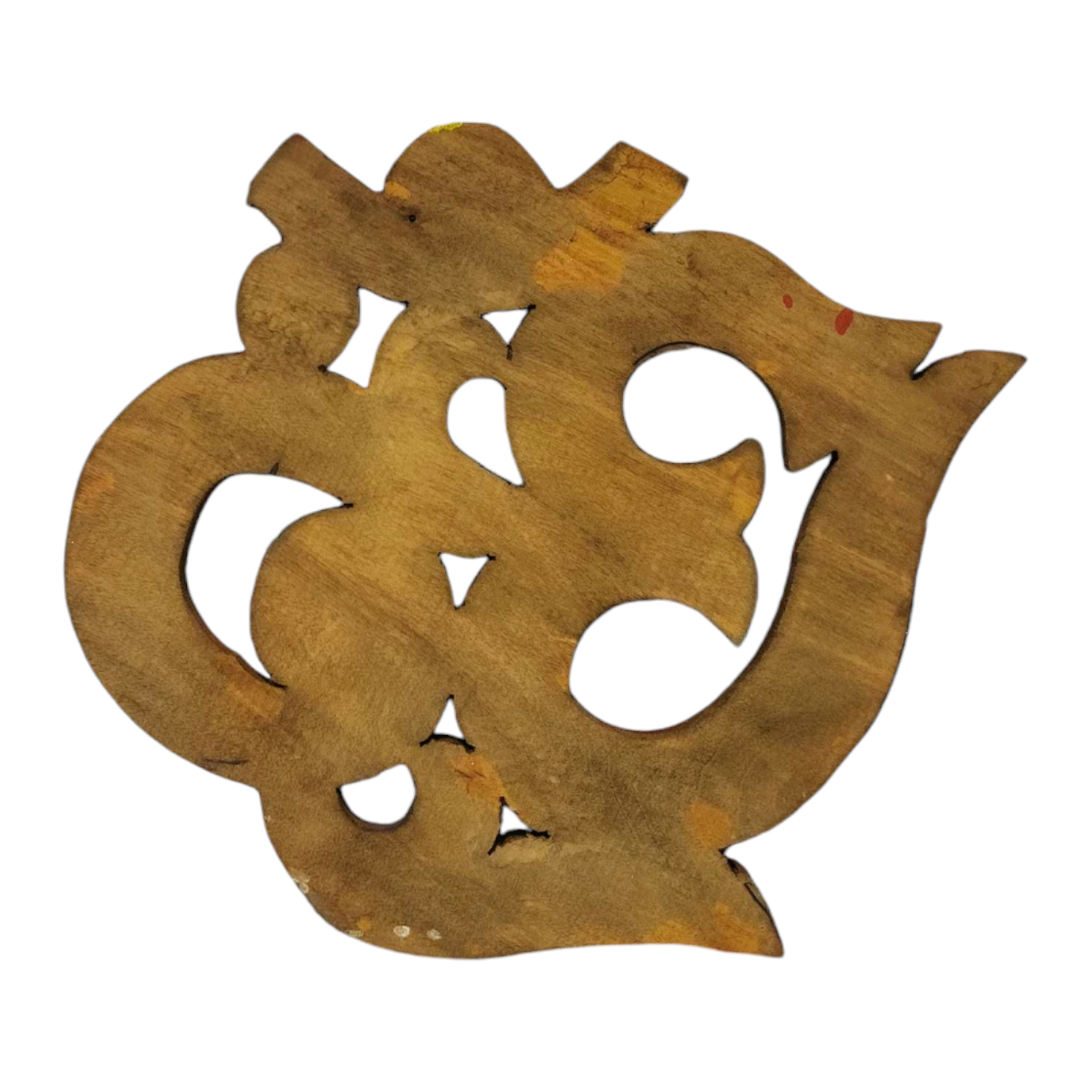 Wooden Om -painted <span Style=