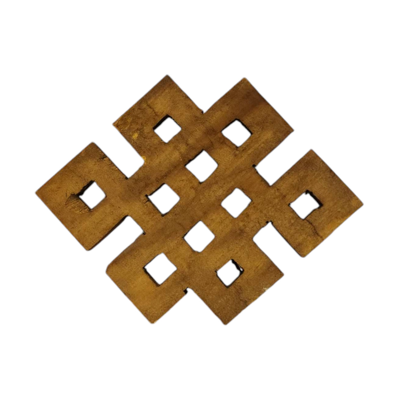 Wooden Endless Knot -painted <span Style=