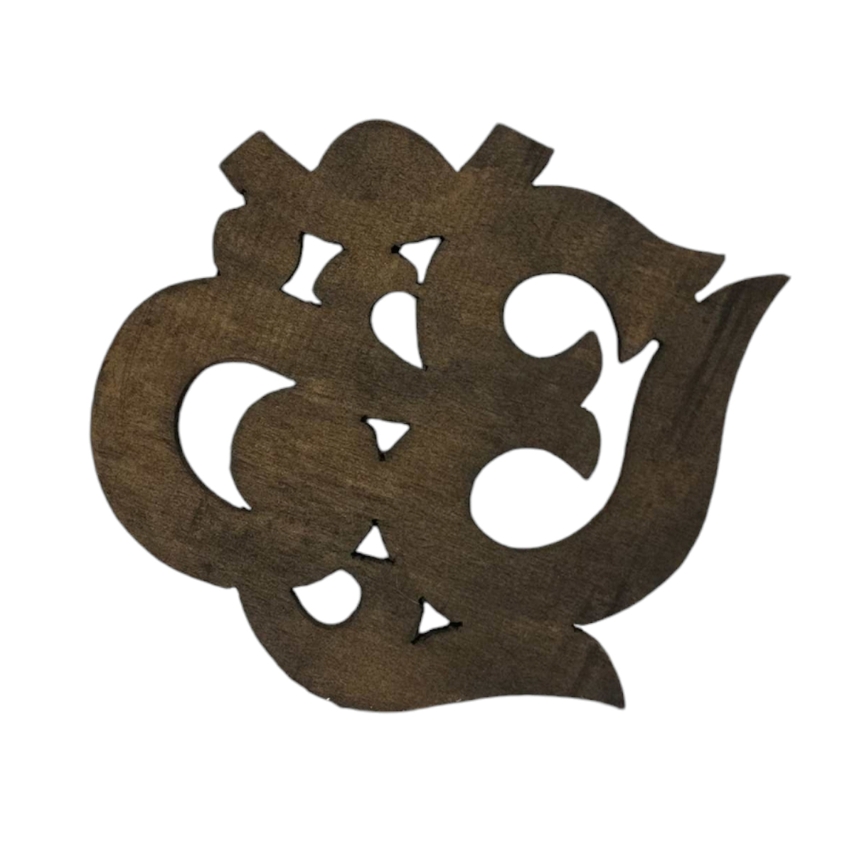 Wooden Om -painted <span Style=