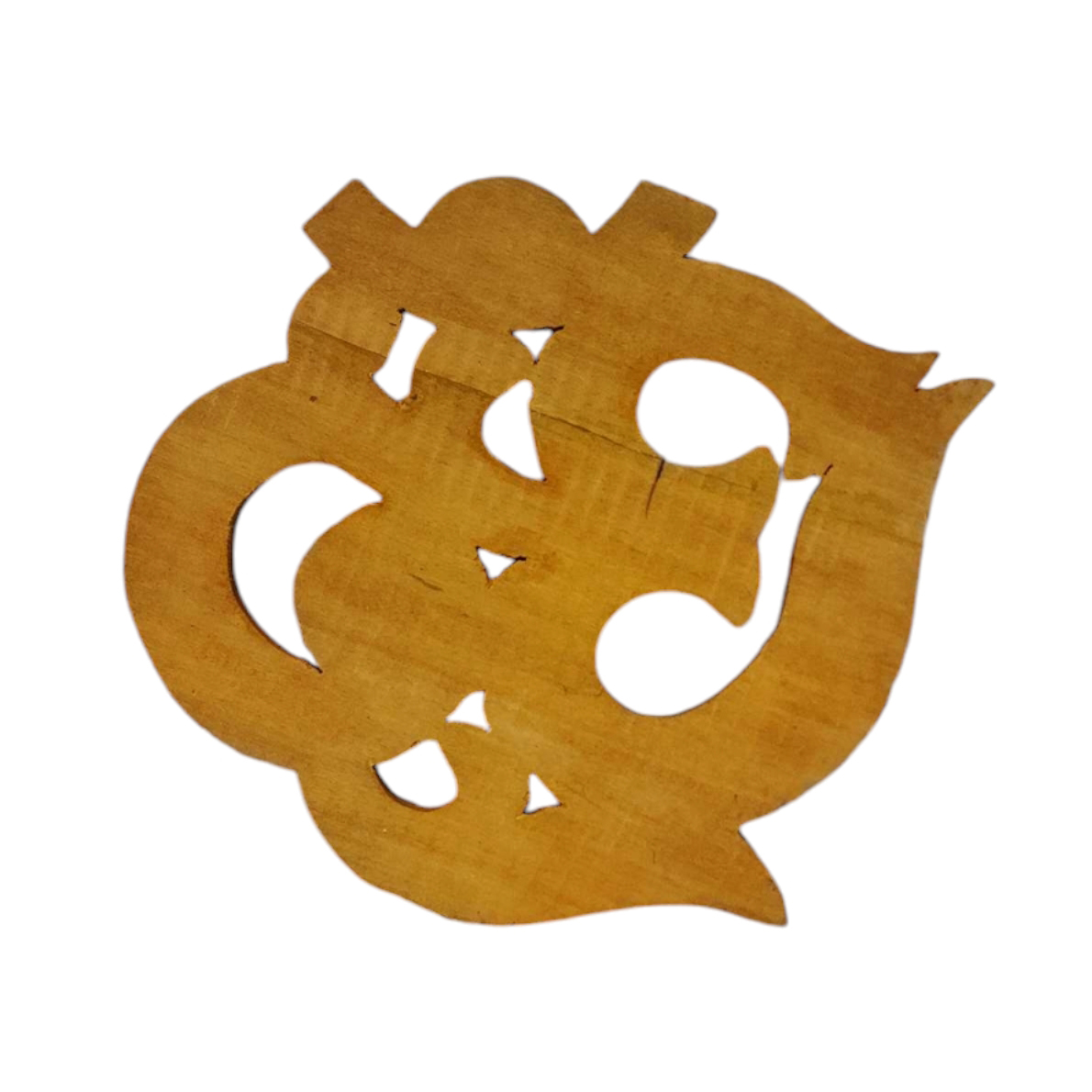 Wooden Om -painted <span Style=