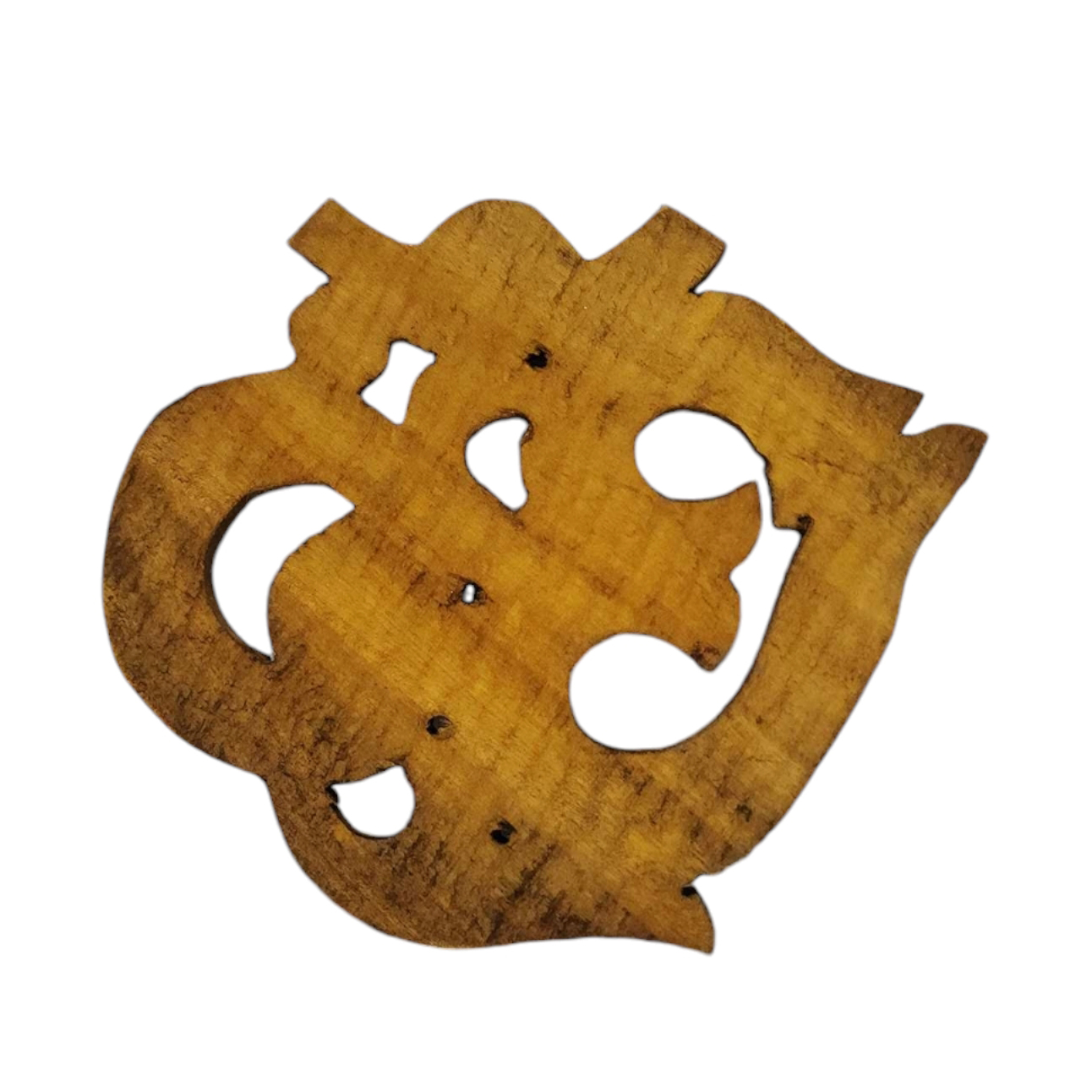 Wooden Om -painted <span Style=