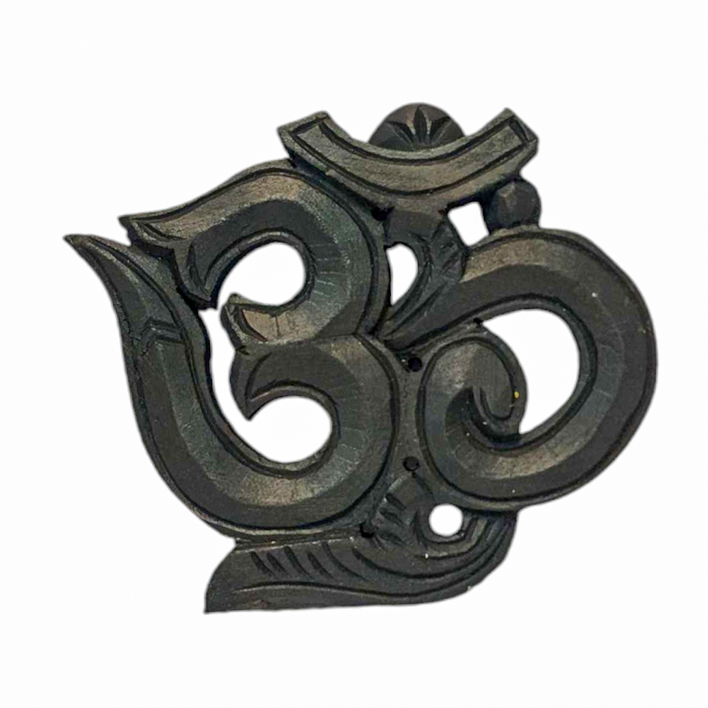 Wooden Om -painted <span Style=