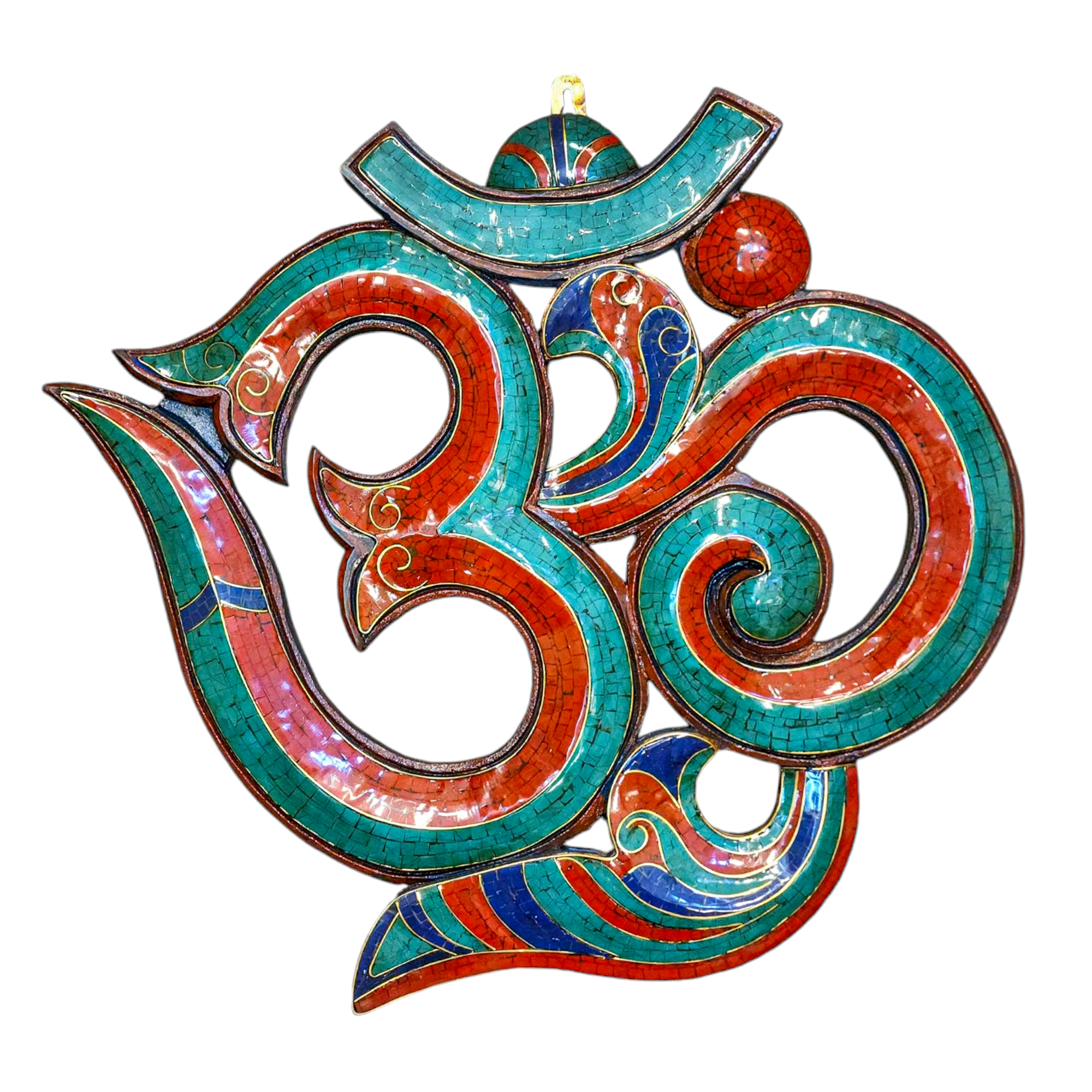 Wooden Om <span Style=