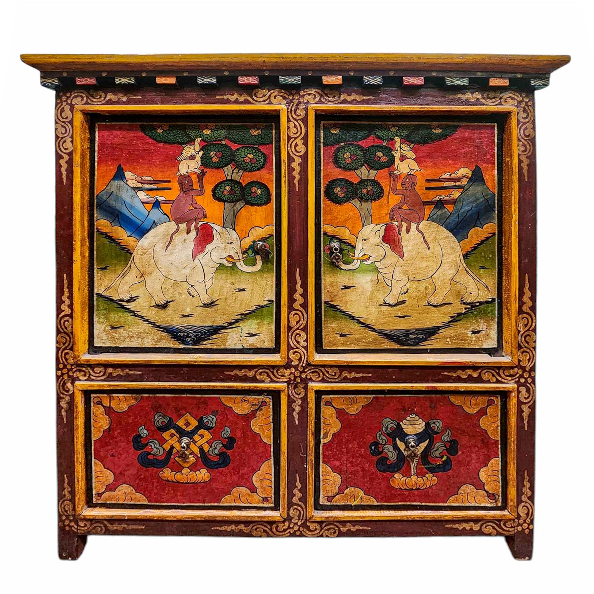 Tibetan Cabinet <span Style=