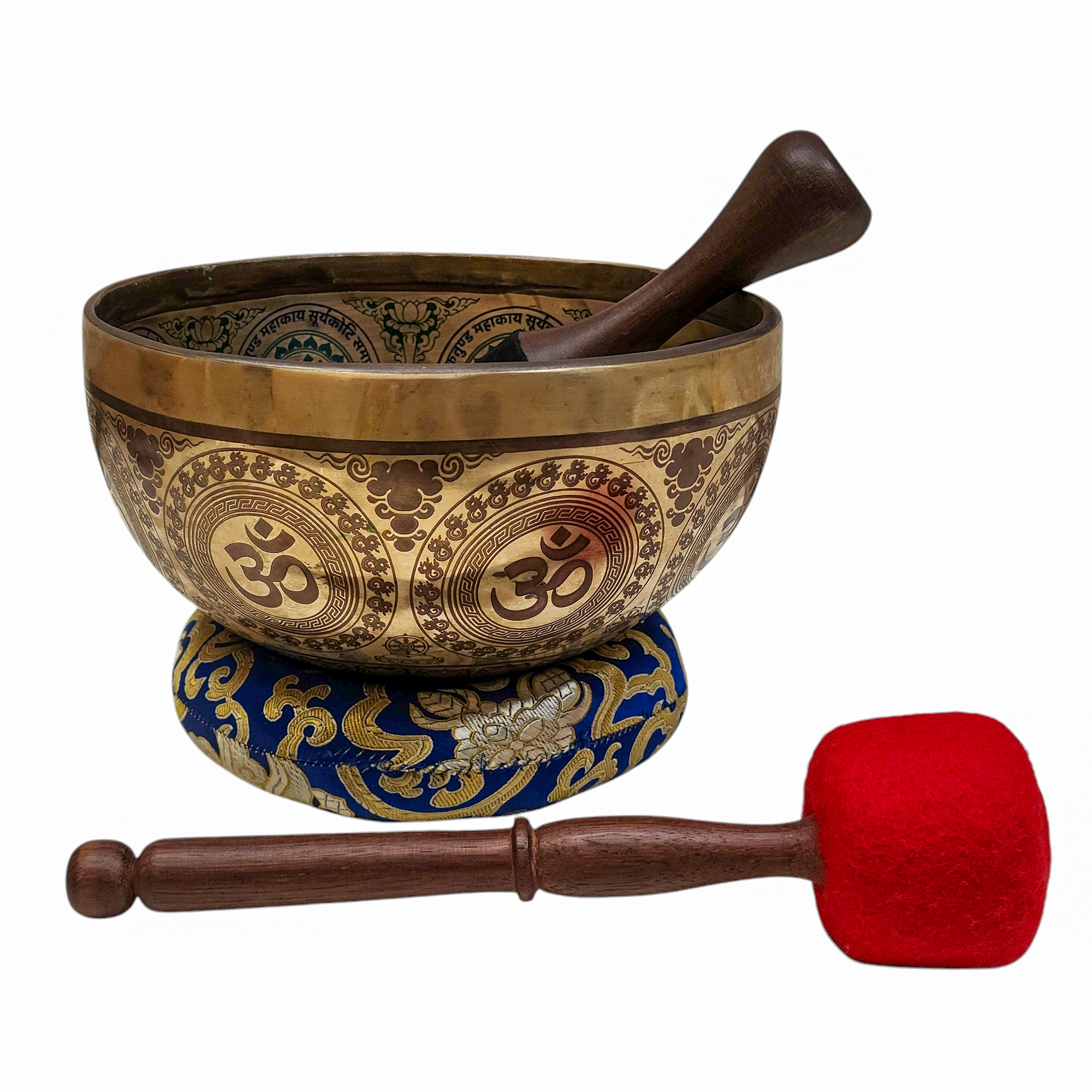 Singing Bowl, Buddhist Hand Beaten, <span Style=