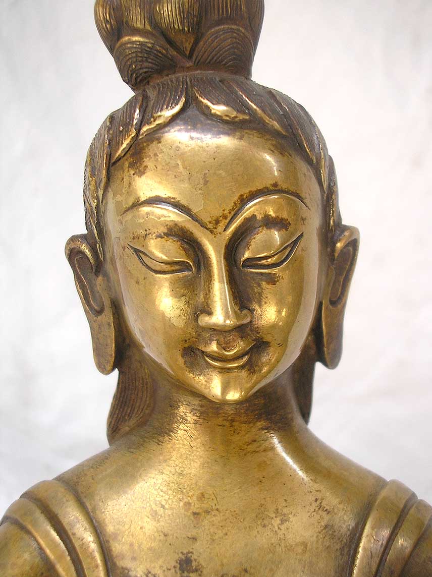 Lotus Tara Statue, <span Style=