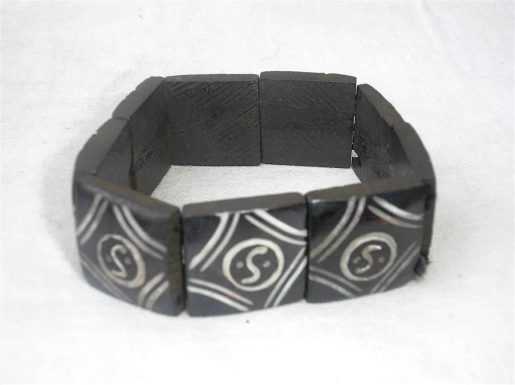 Ying Yan Design Yak Bone Bracelet, Handmade In Nepal