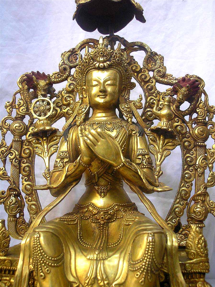 Maitreya Buddha Statue, <span Style=