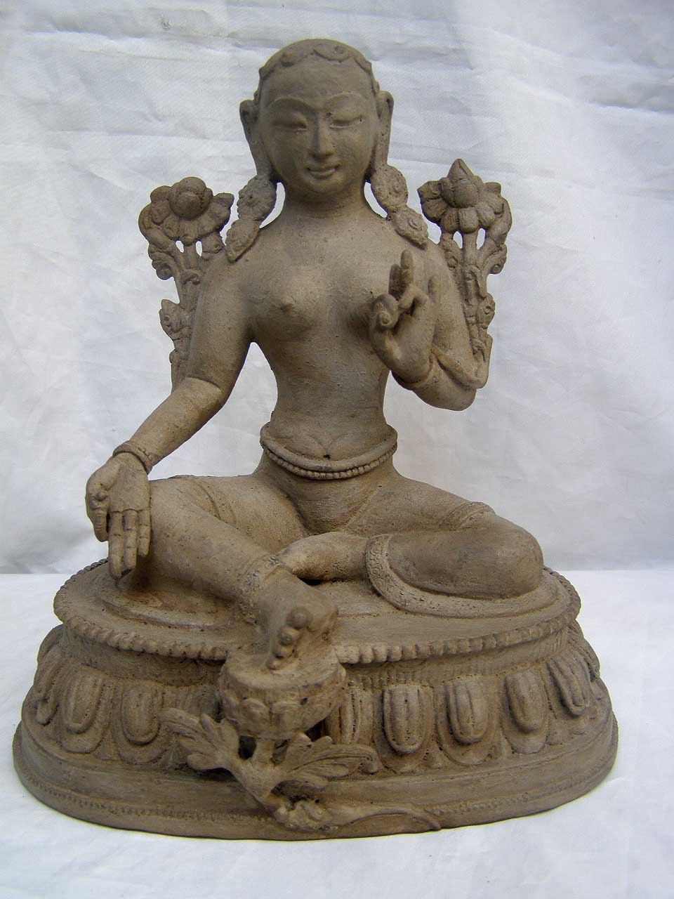 Green Tara Statue, <span Style=