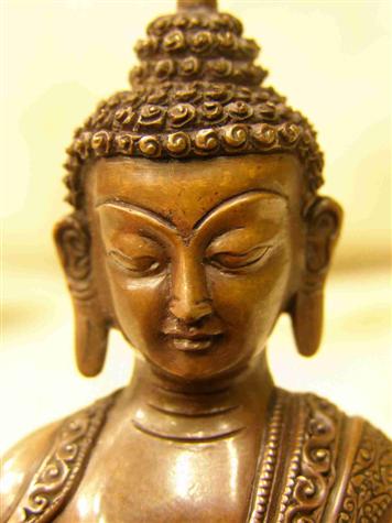 Amitabha Buddha, Oxidized, <span Style=