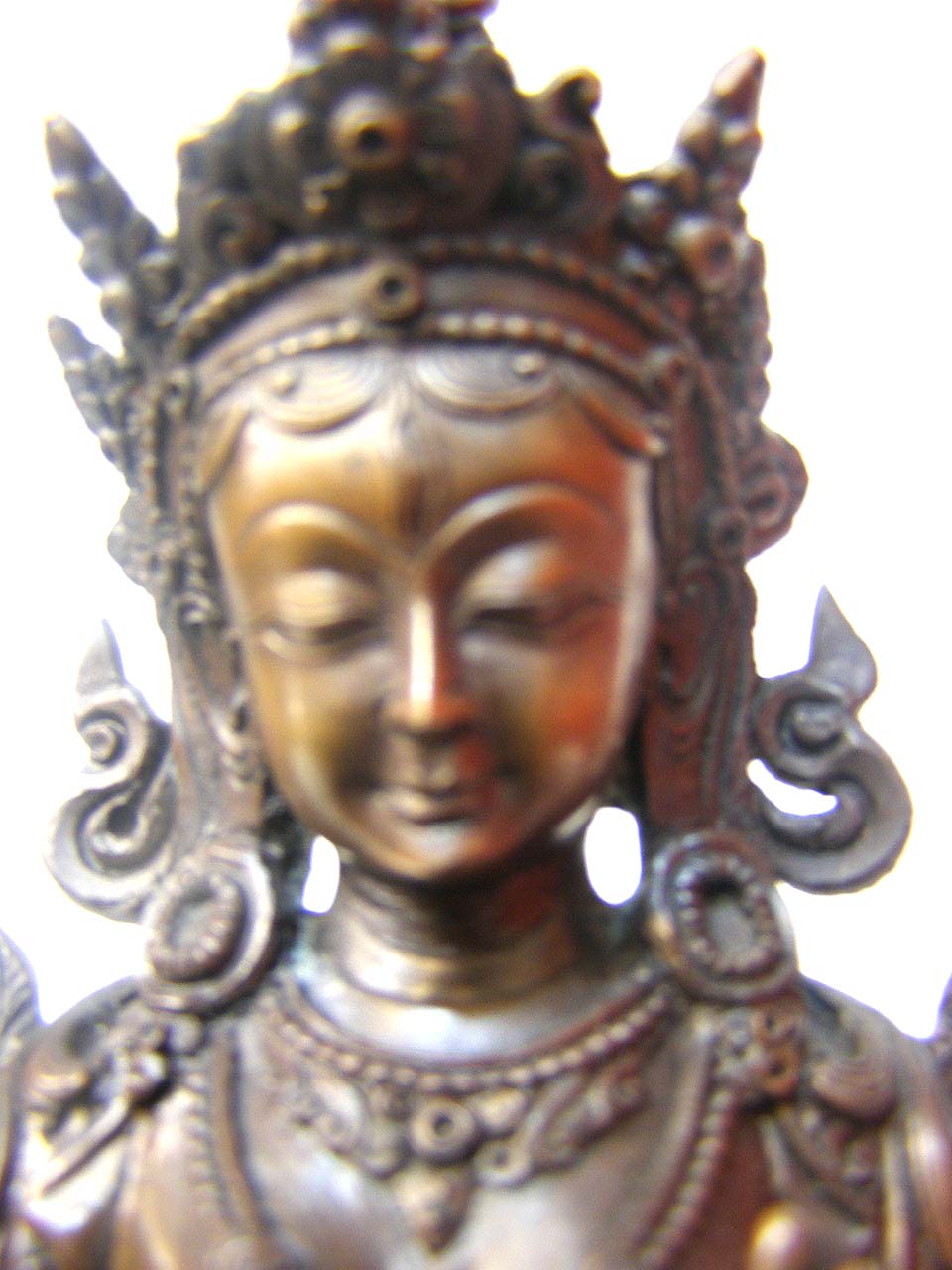 White Tara Statue, <span Style=