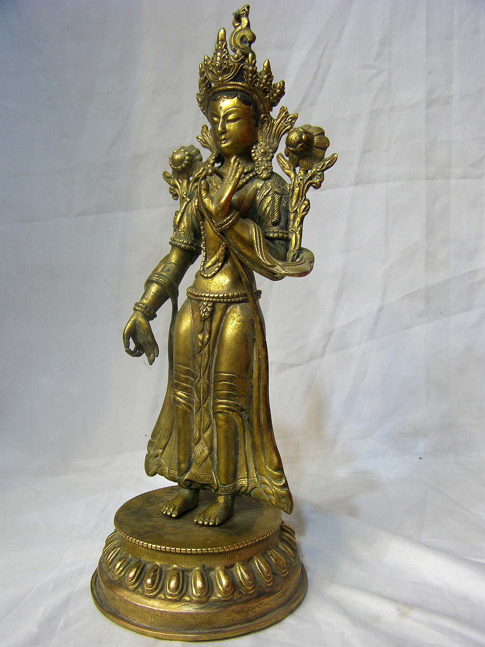 Green Tara Statue, <span Style=