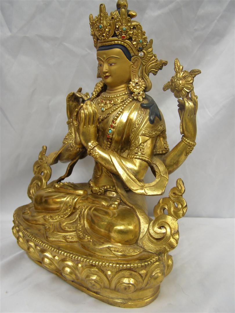 Avalokiteshvara, Chenrezig Statue, <span Style=