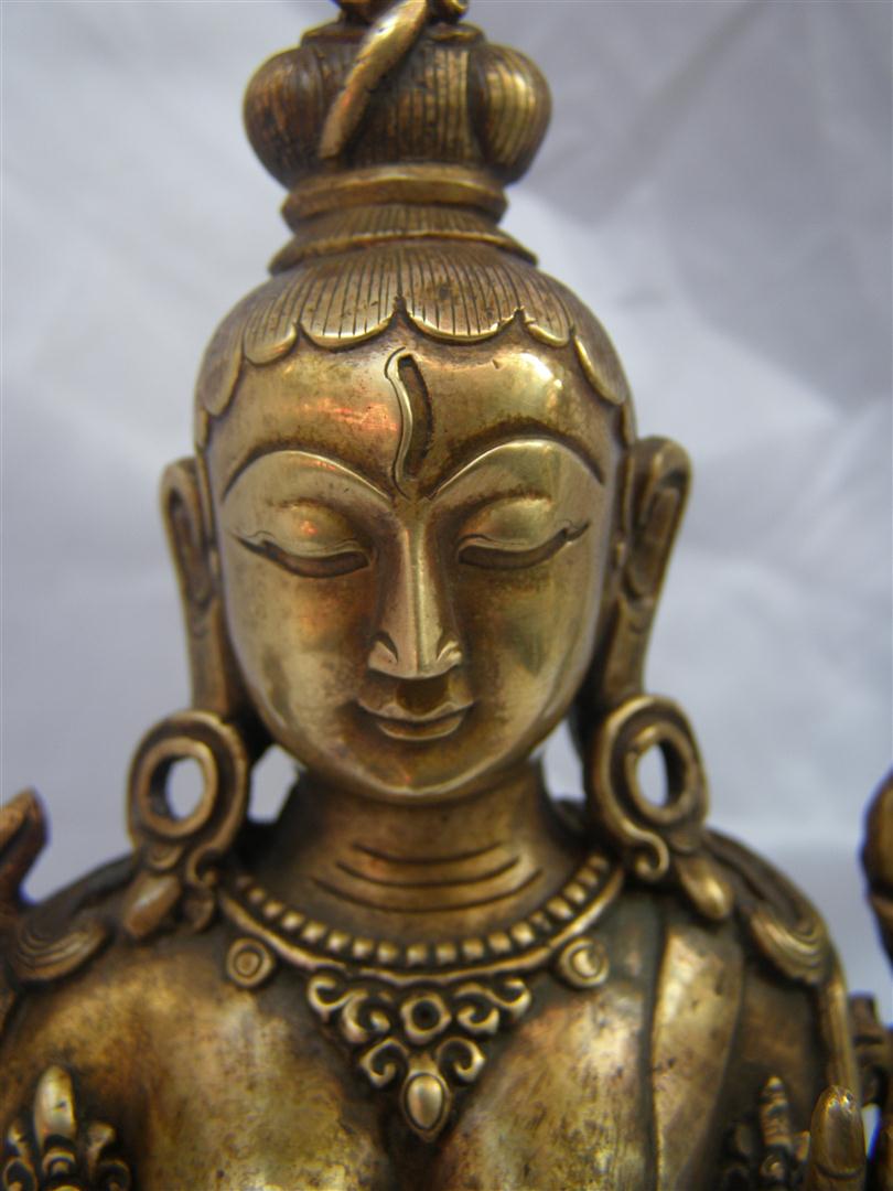 White Tara Statue, <span Style=