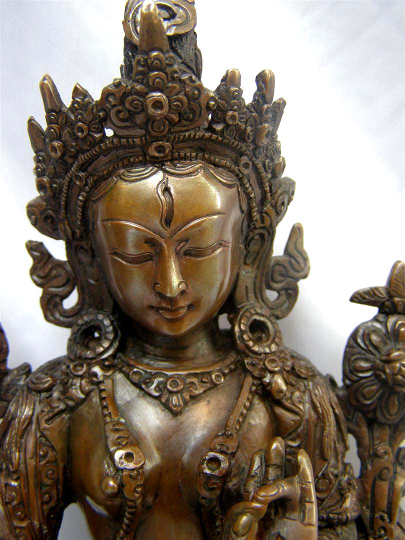 White Tara Statue, <span Style=