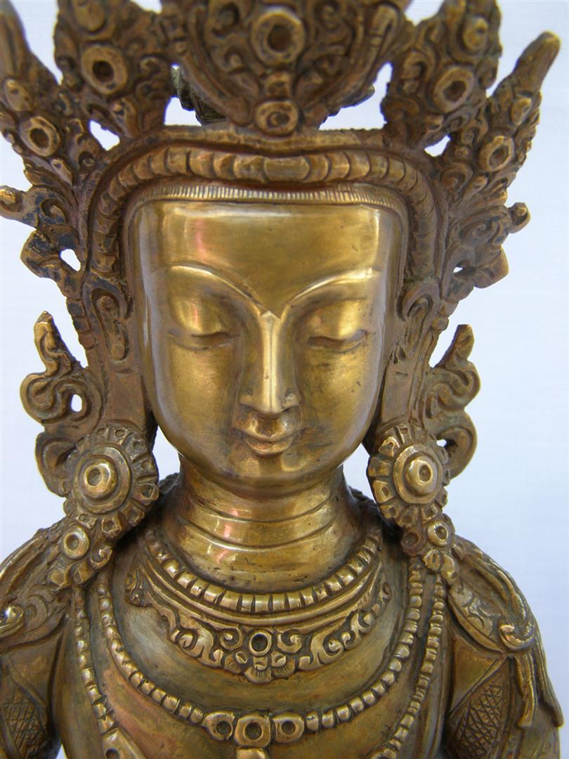 Aparimita, Buddhist Handmade Statue, Chepame, Amitayus, <span Style=