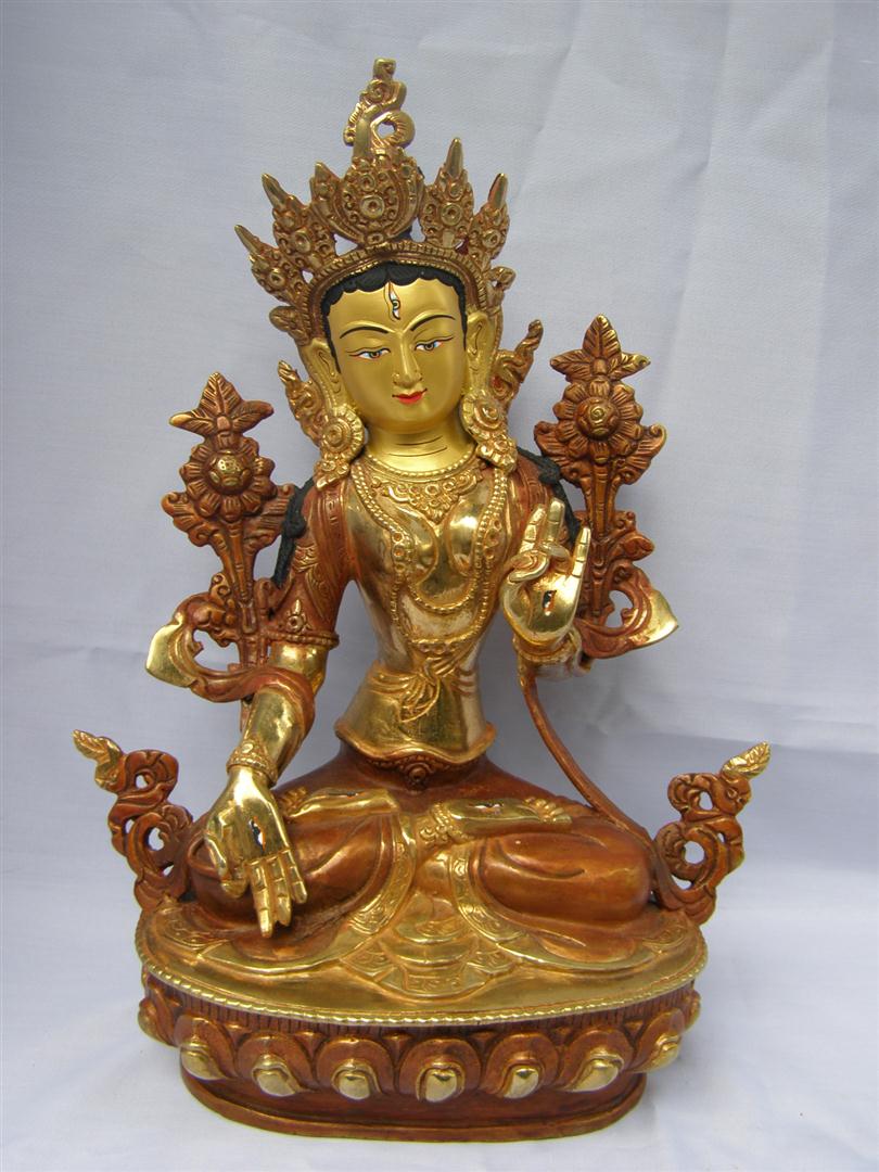 White Tara Statue, <span Style=