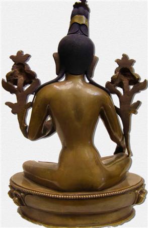 Green Tara Statue, <span Style=