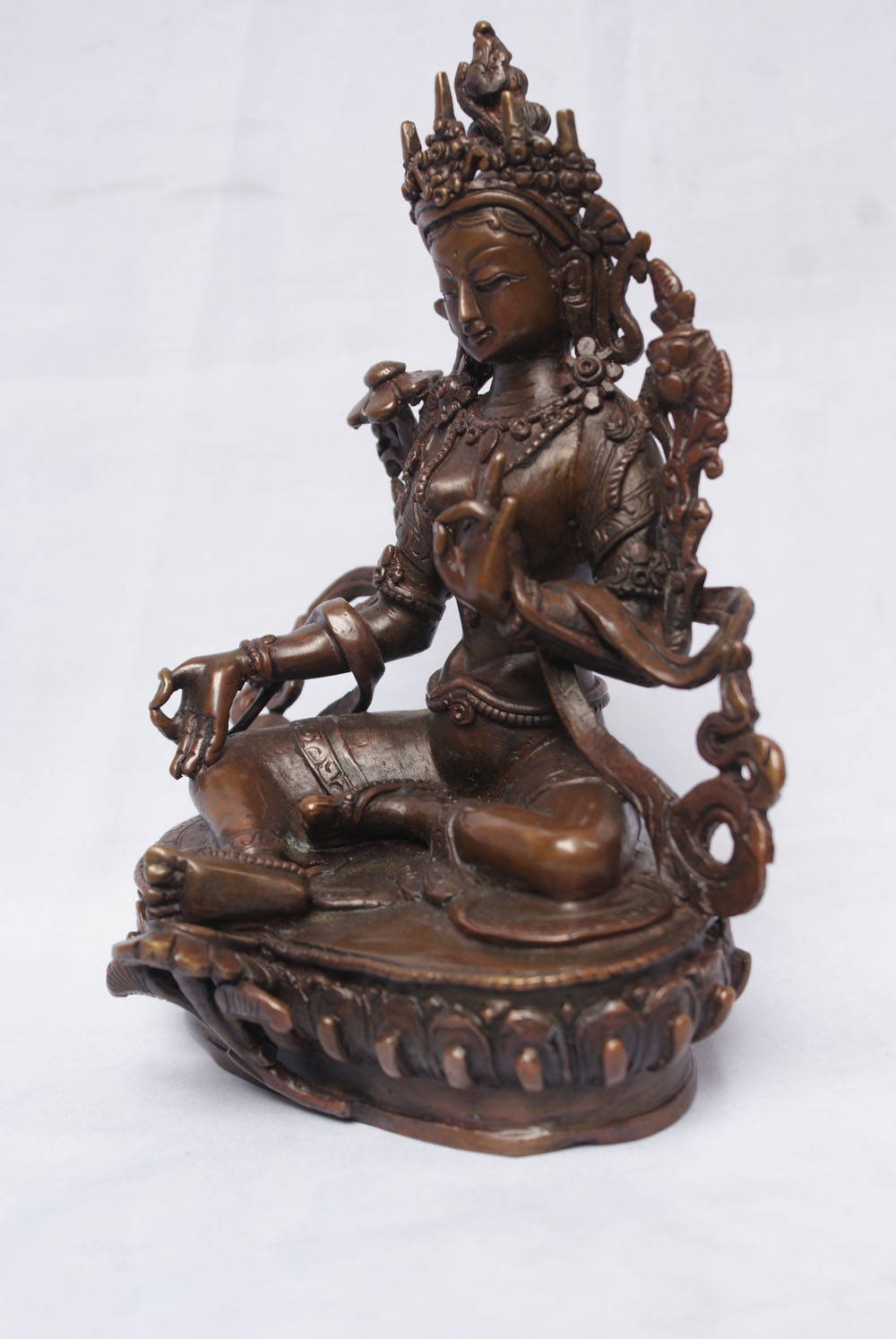 Green Tara Statue, <span Style=