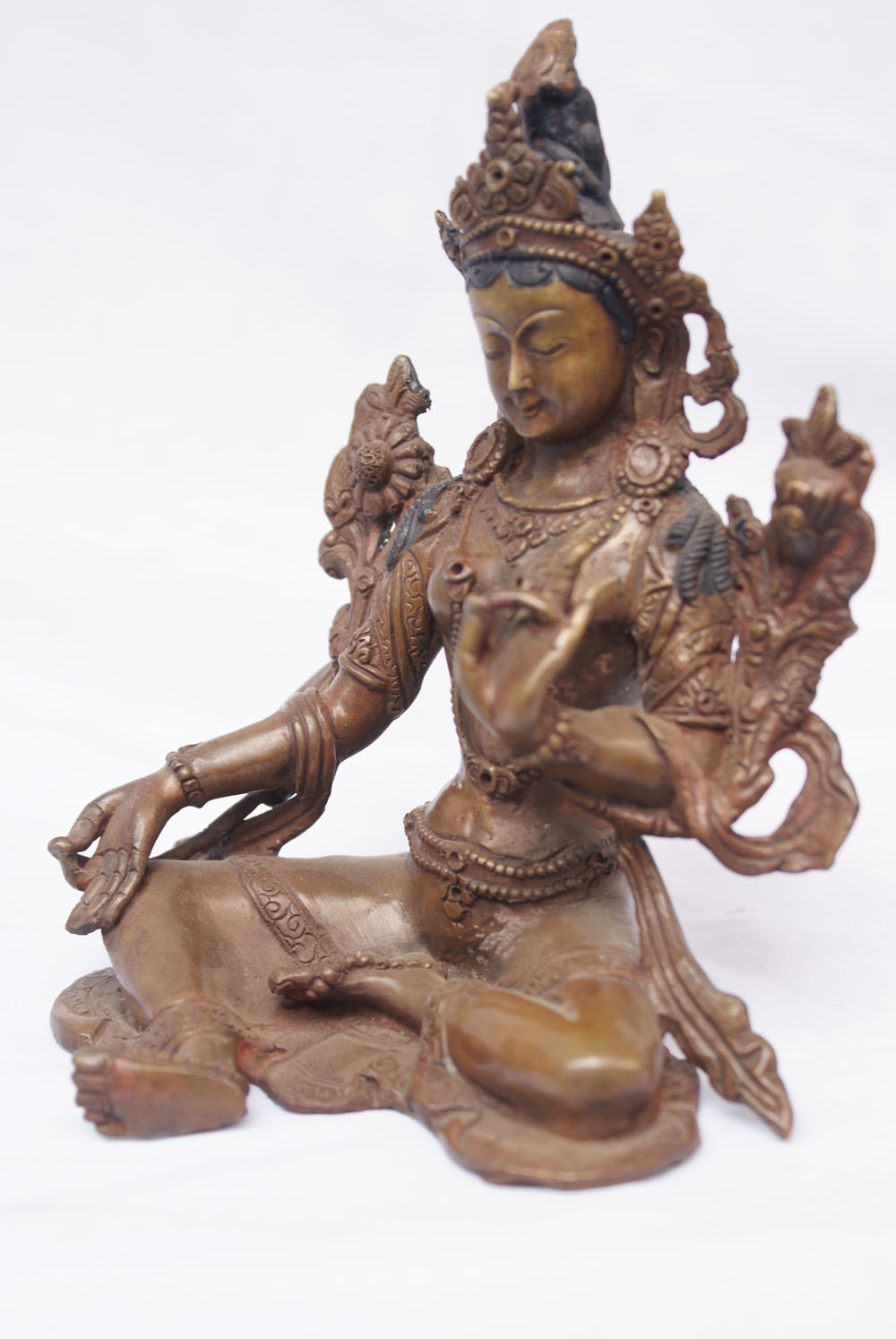 Green Tara Statue, <span Style=