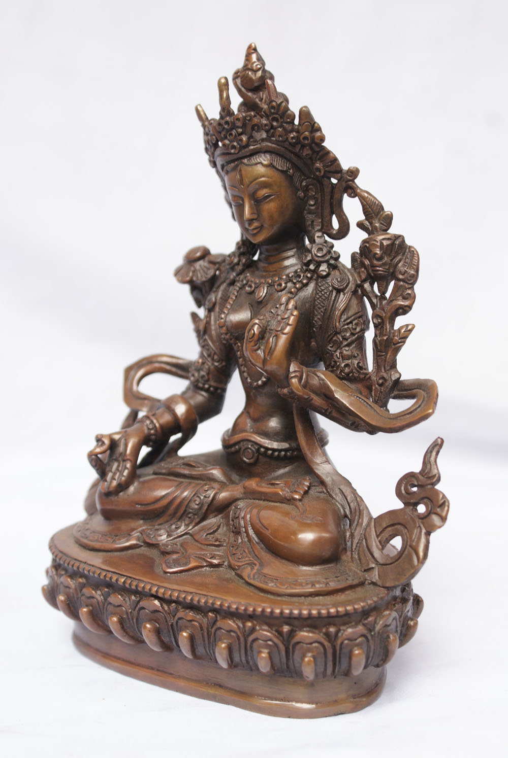 White Tara Statue, <span Style=