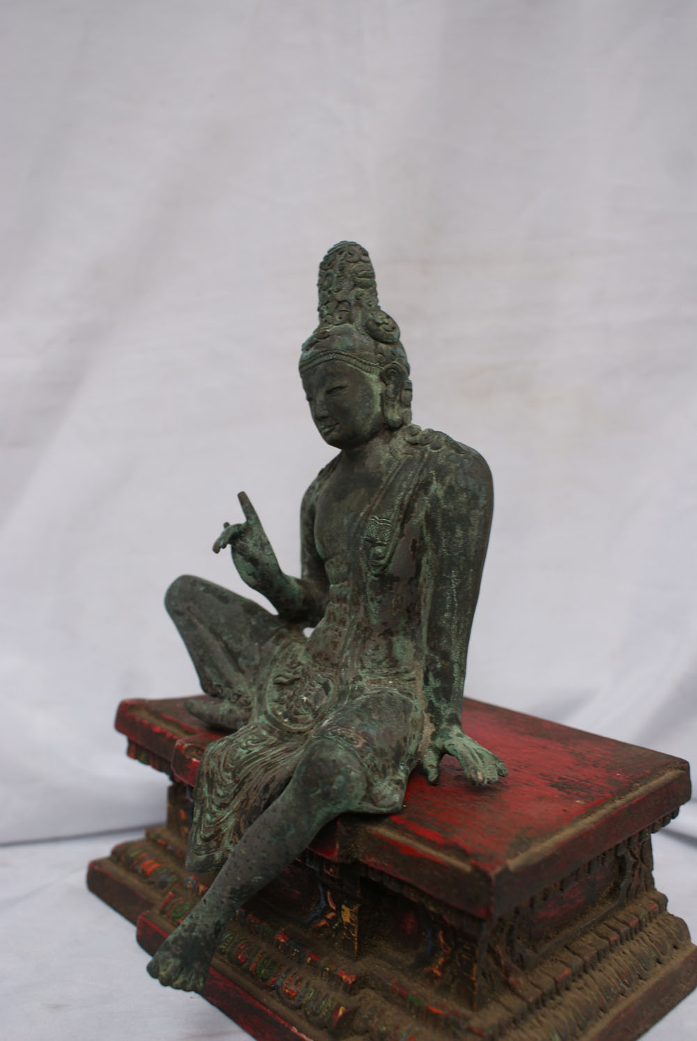 Bodhisattva Statue, stone Finishing, old Post, remakable