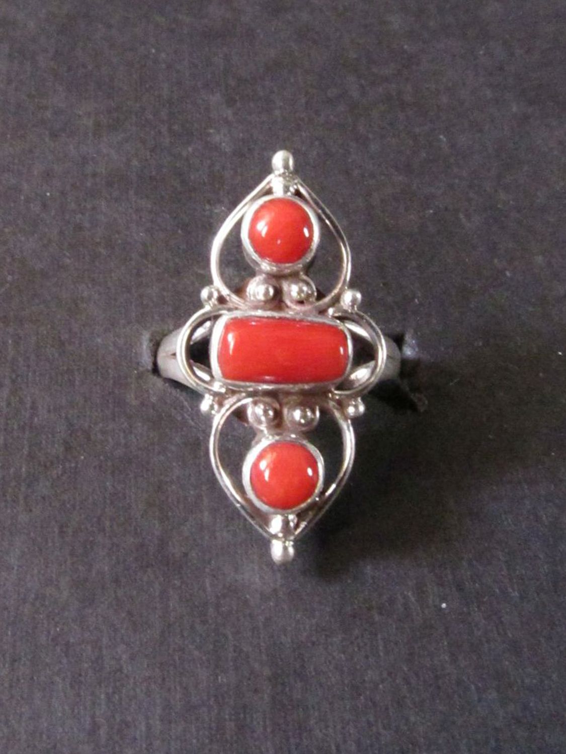 Coral Ring, <span Style=