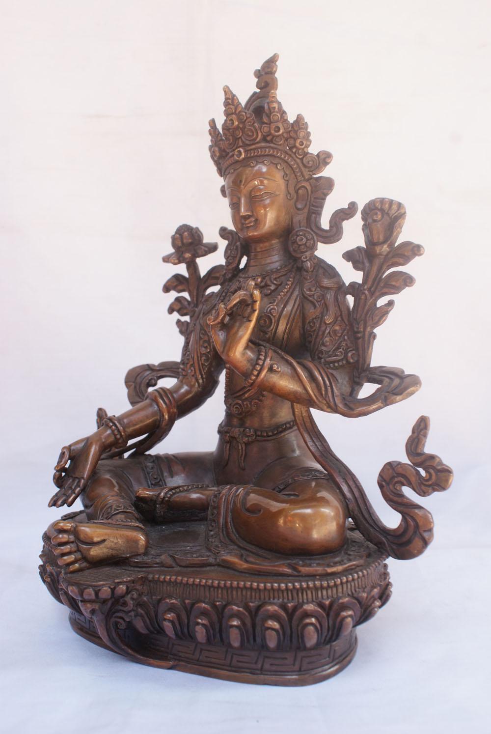 Green Tara Statue, <span Style=