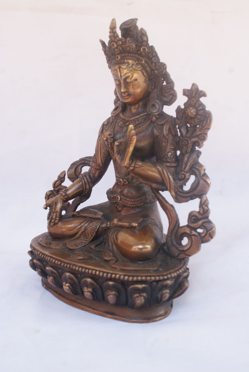 White Tara Statue, <span Style=