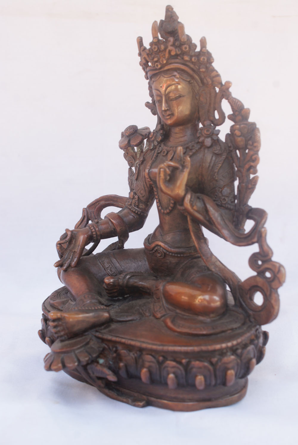 Green Tara Statue, <span Style=