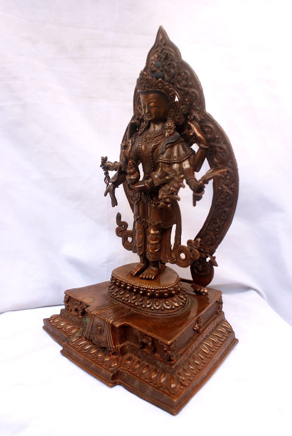 Amoghapasha Lokeshvara Statue, <span Style=